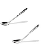 All-Clad Stainless Steel Slotted Spoon Kitchen Tool &amp; Solid Spoon - $63.92 CAD