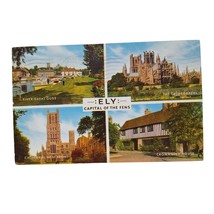 Postcard Ely Capital Of The Fens River Great House Cromwell&#39;s House Ely England - $6.92