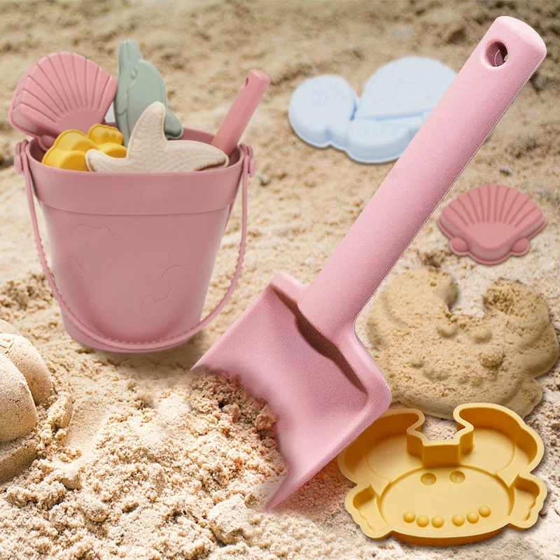 Children Summer Toys with Cute Animal Model Ins Seaside Beach Toys Rubber Dune - £13.49 GBP+