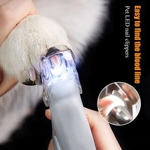 Professional Dog Nail Clipper Cat Cutter Pet Nail Clipper Scissors for  LED Ligh - £19.94 GBP