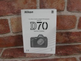 Nikon D70 Digital Camera English Instruction Manual User Guide Original - £11.00 GBP