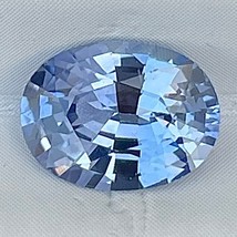 Natural Blue Sapphire Ceylon 1.68 Cts Oval Cut Loose Gemstone Jewelry Gift - £398.87 GBP