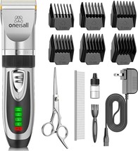 oneisall Dog Clippers Low Noise, 2-Speed Quiet Dog Grooming - $62.69