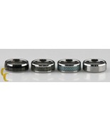 Tungsten Bande / Bague, Lot De 4 Tailles 8 Pour 8 1/2 - $1,217.40 MXN