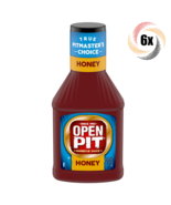 6x Bottles Open Pit Honey Flavor Barbecue Sauce | 18oz | Pitmaster&#39;s Choice - $29.81 CAD