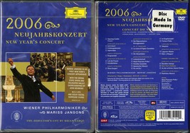 New Years Concert 2006 Neujahrskonzert Dvd Mariss Jansons New - £16.04 GBP