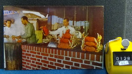 STD Vintage Cooking Crabs Fisherman&#39;s Wharf San Francisco California Unposted - £1.01 GBP