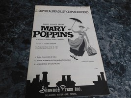 Supercalifragilisticexpialdious (Mary Poppins) by Harry Simeone SATB - $2.31 CAD