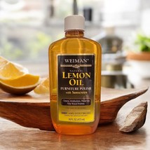 Weiman Lemon Oil Furniture Wood Polish with UV Sunscreen 7.2 oz - $9.95