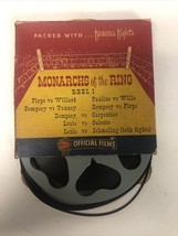 Monarchs Of The Ring Vintage 8mm Film Reel IV Dempsey Louis Official Films - $25.24