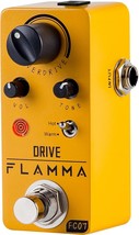 Flamma Fc07 Overdrive Pedal Vintage Overdrive Effect Warm/Hot, True Bypass - $44.99