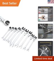 Metric Tubing Combination Wrench Set 9pcs8-17mm, Ratcheting Wrench Set w... - $196.00