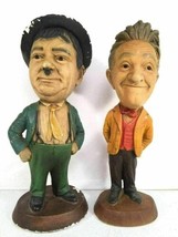 Esco Productions Vintage Stan Laurel Oliver Hardy Decorativa Statue Fatto IN USA - £197.12 GBP