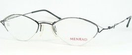 Menrad Mod. 1367 725 Black /SILVER Eyeglasses Glasses Half Rim Frame 51-18-130mm - £77.59 GBP