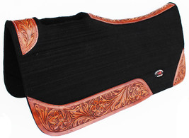Horse SADDLE PAD Western Contoured Wool Felt Moisture Wicking Saddle Pad... - $2,034.27 MXN+