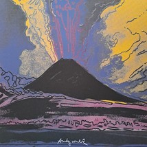 Andy Warhol Signed - VULCANO VESUVIO - CMOA Certificate - $149.00