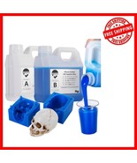Easy Mix Sapphire Blue Silicone Mold Kit - 30 Min Working Time, Compact ... - $1,358.13 MXN
