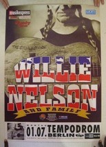 Willie Nelson And Friends German Tour Poster Concert Gig - £49.56 GBP