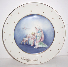 Eve Rockwell Christmas 1980 Limited Edition Collectible Porcelain  Plate - £23.59 GBP