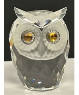 Swarovski Crystal 2” Owl Figurine - Retired Collectible - No Box ✨ - £19.25 GBP