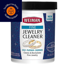 Weiman Fine Jewelry Cleaner Liquid with Cleaning 6 Fl Oz (Pack of 1), Multi  - £16.48 GBP