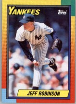 1990 Topps Traded 103T Jeff Robinson  New York Yankees - £0.77 GBP