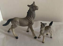 Vintage Horse and Foal Bone China Figure Set - £11.87 GBP