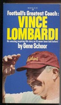 Football&#39;s Greatest Coach - Vince Lombardi #80130 1975-Gene Schoor-paperbackVF - £28.22 GBP