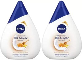 Nivea Women Face Wash For Dry Skin, Milk Delights Honey, 200 ml) - $17.81