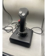 Vintage Combatstick VGA F-16 Flight Simulaor Gaming Joystick Tested  Made In USA - $32.66