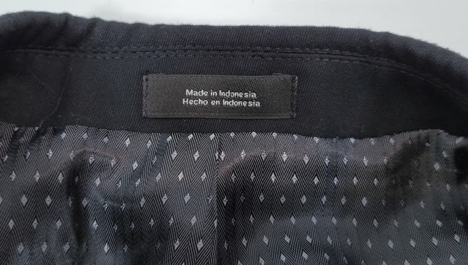 V2) Men's J. Ferrar Solid Black Suit Jacket Modern Fit 36 Regular Item image 6