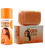 CLEARANCE Caro White Lightening 2 Pcs Set With Carrot Oill 300ml - £21.82 GBP