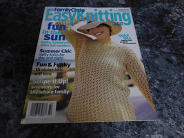 Family Circle Easy Knitting Magazine Spring 2003 Stars in Stripes - £2.34 GBP