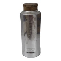 Vintage Yardley Invisible Talc for Men 3.25 Ozs. Silver Toned Brass Tin ... - $12.28