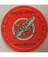 LED ZEPPELIN / ROBERT PLANT / JIMMY PAGE - ORIGINAL CLOTH TOUR BACKSTAGE... - $12.00