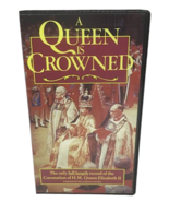 Queen Elizabeth II Crowned Coronation H.M. England GB VHS 1953 Documenta... - $14.60