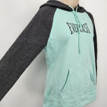 Everlast Hooded Sweatshirt Junior Sm Green Gray Embroidered Logo Pullove... - £9.25 GBP