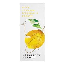 Lapalette Beauty Vita Yellow Double C Serum Vegan Full Size Sealed Box $58 Msrp - £22.41 GBP