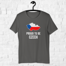 Patriotic Czech Shirt Proud to be Czech, Czech Flag, Comfort Czech Shirt - $23.50+