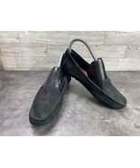 Ugg Australia Loafers Women 6.5M Milana II Shoes Black Suede SlipOn Comfort Flat - $27.54