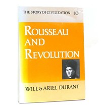 Will Durant &amp; Ariel Durant Rousseau And Revolution A History Of Civilization In - £55.01 GBP