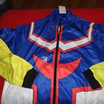 My Hero Academia All·Might Hoodie 3D Print Cosplay Jacket  Zip Up, New s... - £14.55 GBP