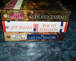 Jeff Shaara lot of 3 General Fiction Paperbacks - £4.74 GBP
