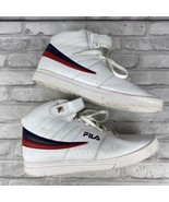 Fila Vulc 13 Size 12 Mid Plus Leather Mid High Top Casual Athletic Shoes - $30.47