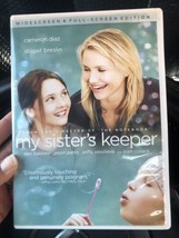 My Sisters Keeper DVD, 2009 Cameron Diaz &amp; Abigail Breslin &amp; Alec Baldwin  - $41.64 MXN