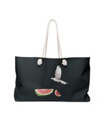 Watermelon Peace Palestine Oversized Black Tote Bag I Stand with Gaza Pa... - $98.27 CAD