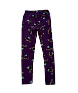 LuLaRoe Cauldron &amp; Pumpkins Women&#39;s Halloween Purple Leggings - $23.68 CAD