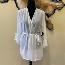 Seductivewear by Cinema Etoile White Dressing Robe - £18.48 GBP