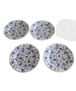 Lot of 4 Pier 1 One Eliza Dinner Plate 10.25&quot; Italy Earthenware (one has... - £30.33 GBP