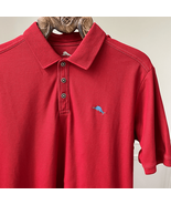 Tommy Bahama Brick Red Polo Golf Shirt L - $23.80 CAD